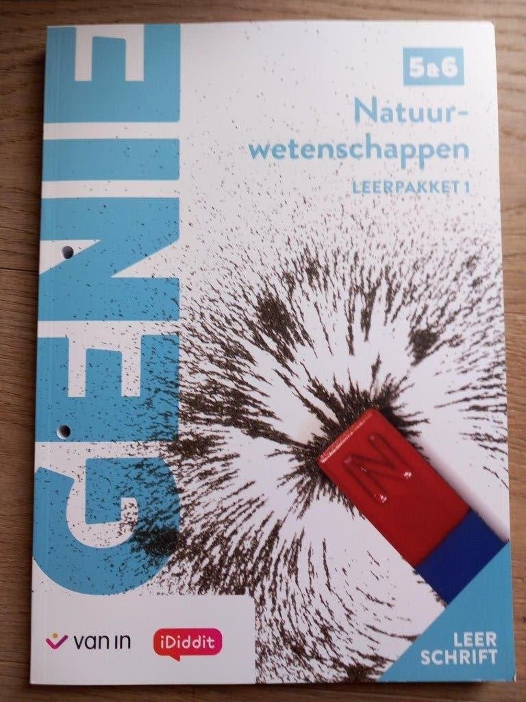 Genie Natuurwetenschappen 5&6 leerpakket 1 Leerschrift, Boeken, Ophalen, ASO, Biologie, Nieuw