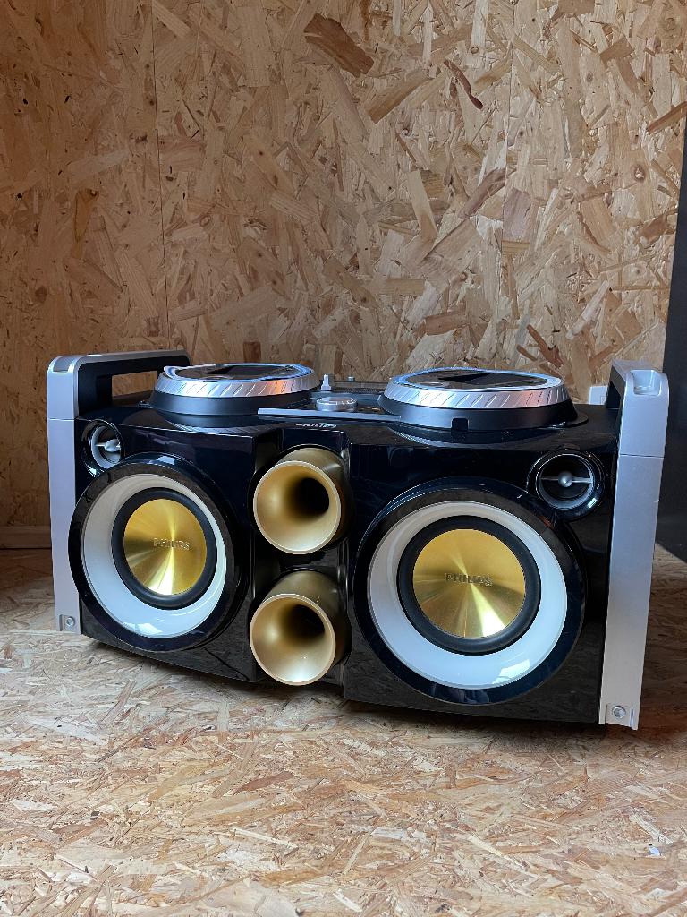 Philips mini hifi system FWD3200D 300W, Connexion MP3, Philips, Haut-parleurs, Enlèvement