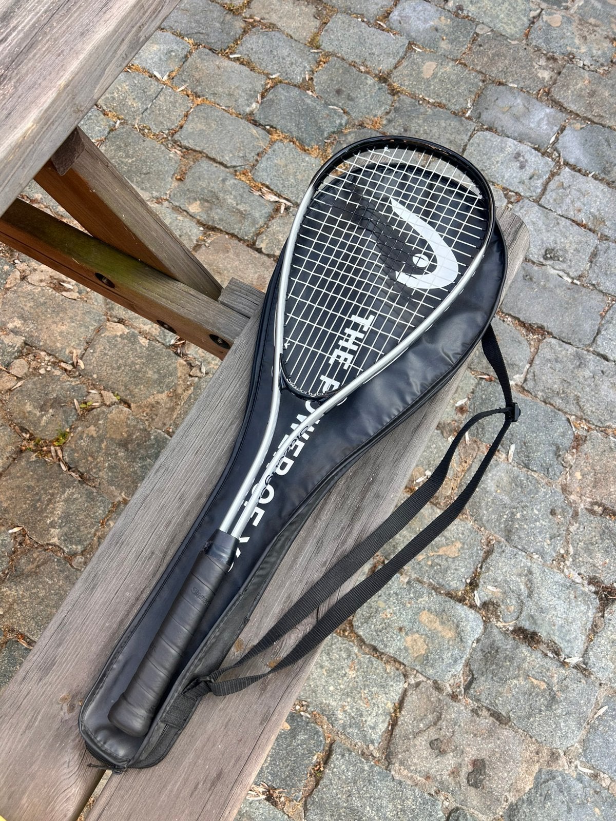2 Rackets Dunlop en Slazinger, Sport en Fitness, Squash, Ophalen, Zo goed als nieuw