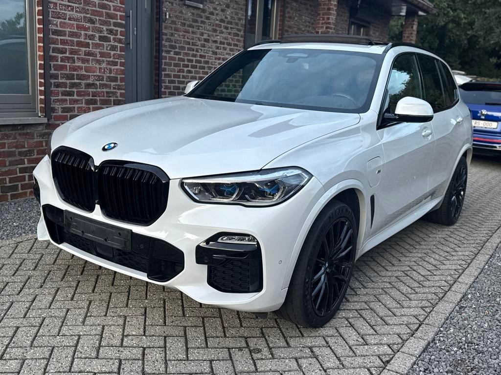 BMW X5 45e   (11-2020), Auto's, Automaat, Wit, Leder, Bedrijf