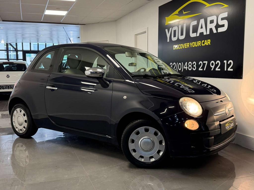 Fiat 500 0.9 T TwinAir Lounge Stop 1 Jaar Garantie, Système audio, Euro 6, Entreprise, Boîte manuelle