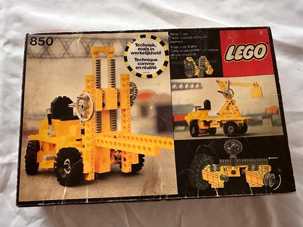 lego technics 850 851 852 853 854 855 856 857 vintage, Kinderen en Baby's, Speelgoed | Duplo en Lego, Ophalen of Verzenden, Gebruikt