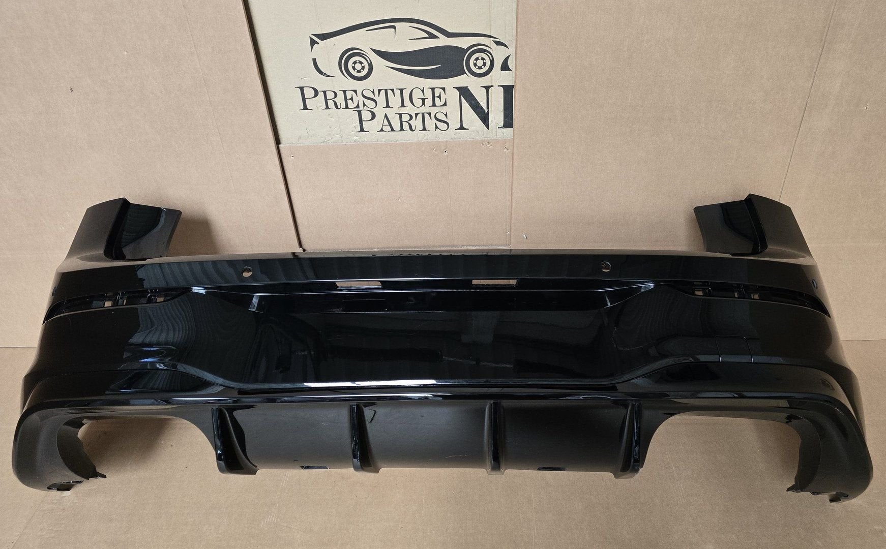 Achterbumper VW Golf 8 VIII R R20 ORIGINEEL 5H6807421B 6xPDC, Arrière, -, Origine de la pièce connue, Utilisé