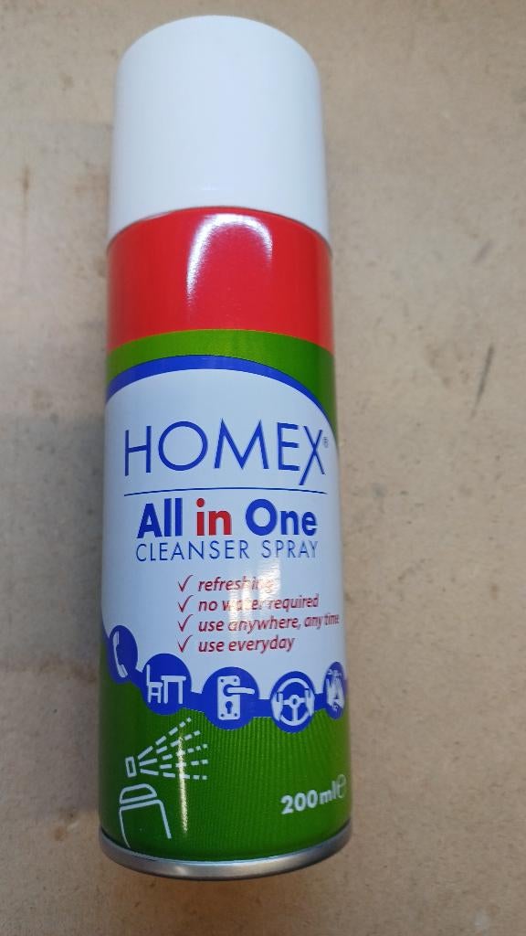 11 x Homex all in one cleaner spray 200ml spuitbus, Ophalen, Nieuw