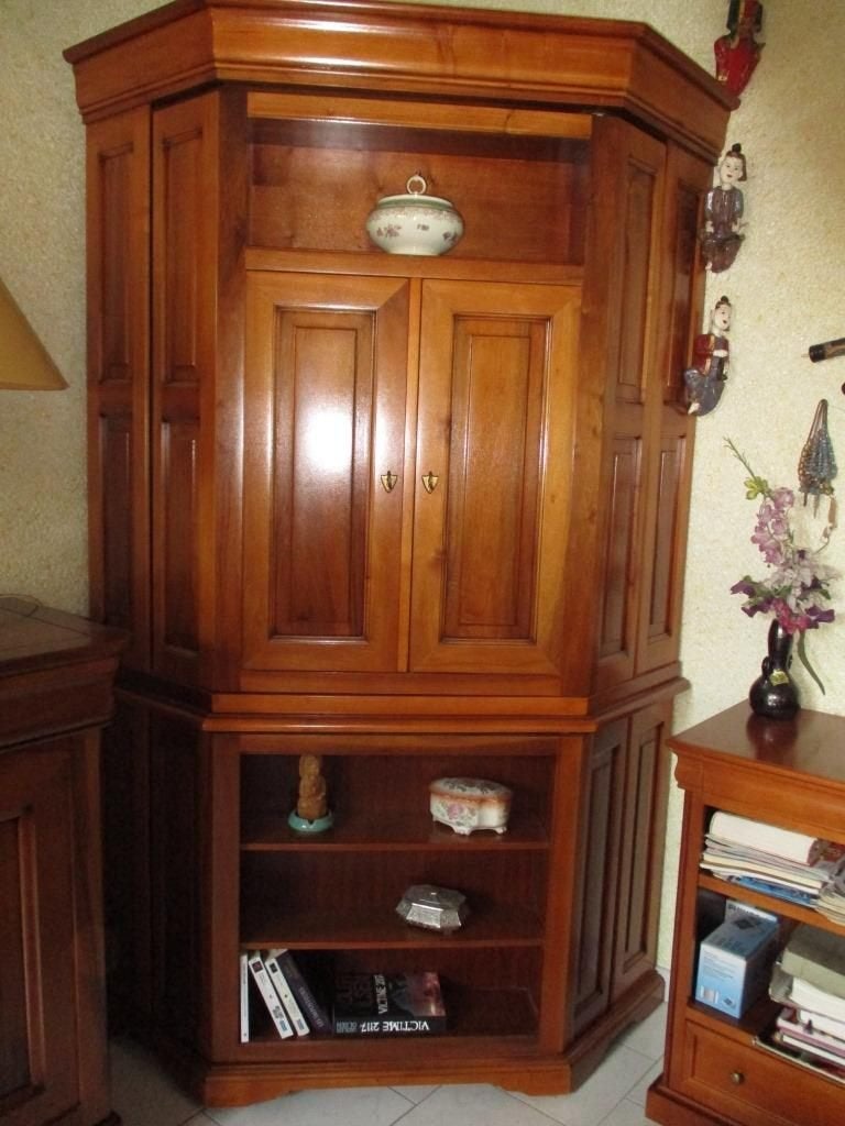 meuble tv, Maison & Meubles, Enlèvement, Comme neuf, Autres essences de bois, Provencal