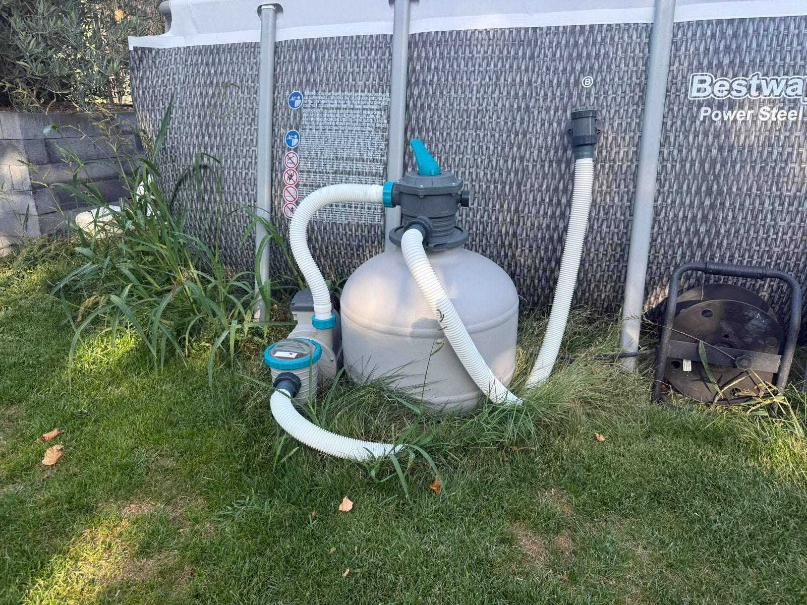 Zandfilter met filterglas met 2 jaar garantie, Ophalen, Nieuw, Zwembadpomp