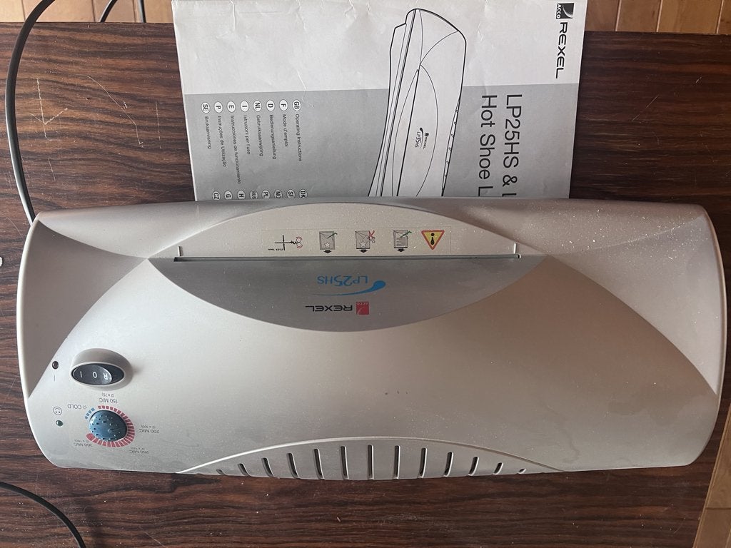 LAMINEERMACHINE REXEL LP35HS, Diversen, Bureau-accessoires, Ophalen, Zo goed als nieuw
