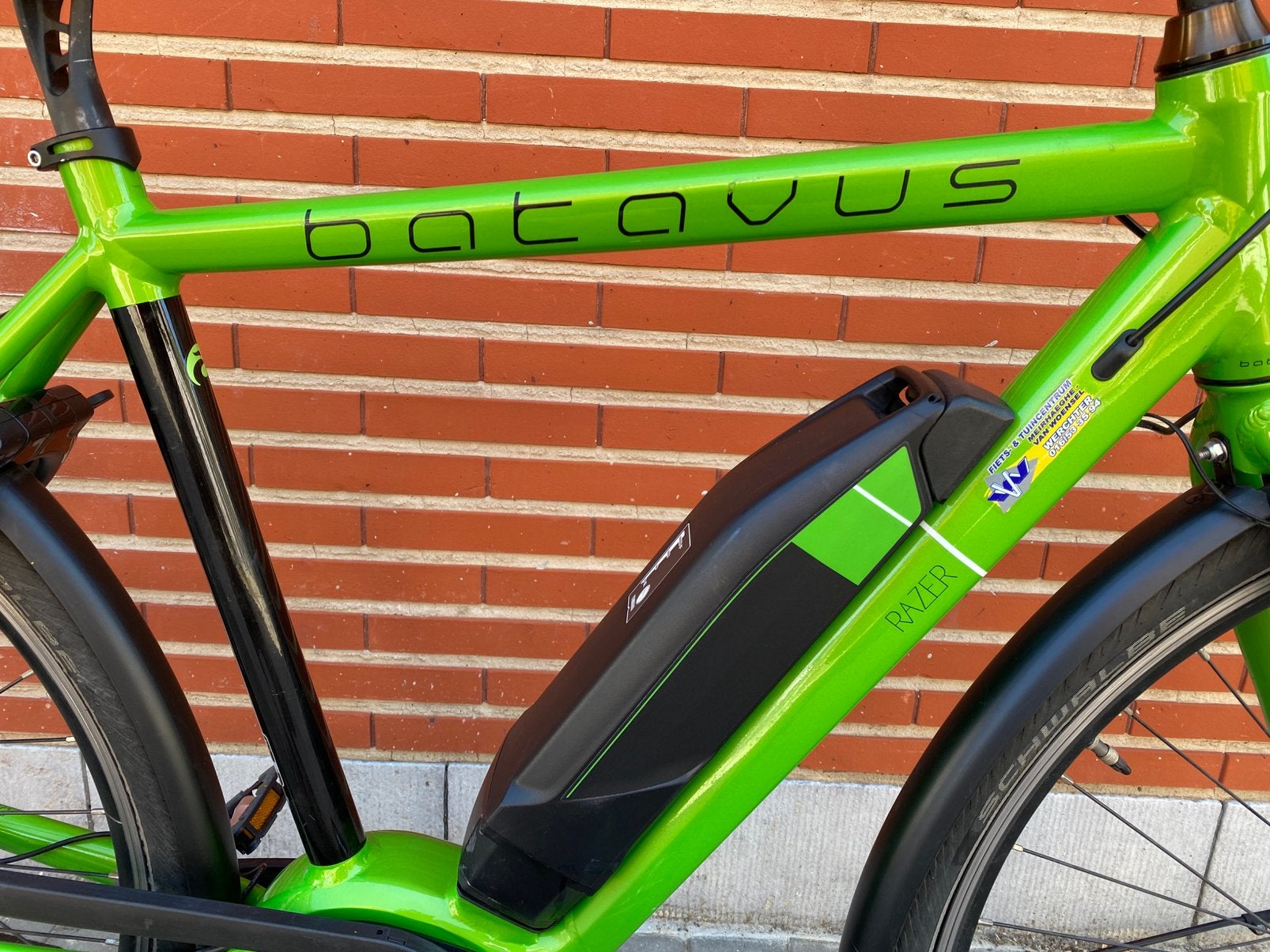Elektrische fiets E-bike Batavus Turbo Trek velo, Ophalen, Velgrem, Zo goed als nieuw, Koga Miyata