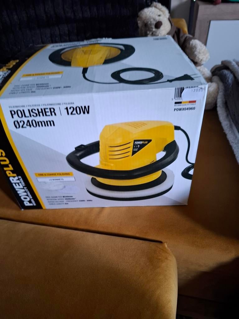 Nieuwe powerplus 1200w polijstmachine, Doe-het-zelf en Bouw, Ophalen
