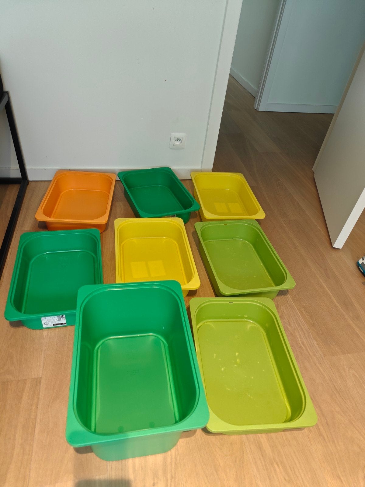 Ikea Trofast vuilnisbakset, Ophalen, Gebruikt
