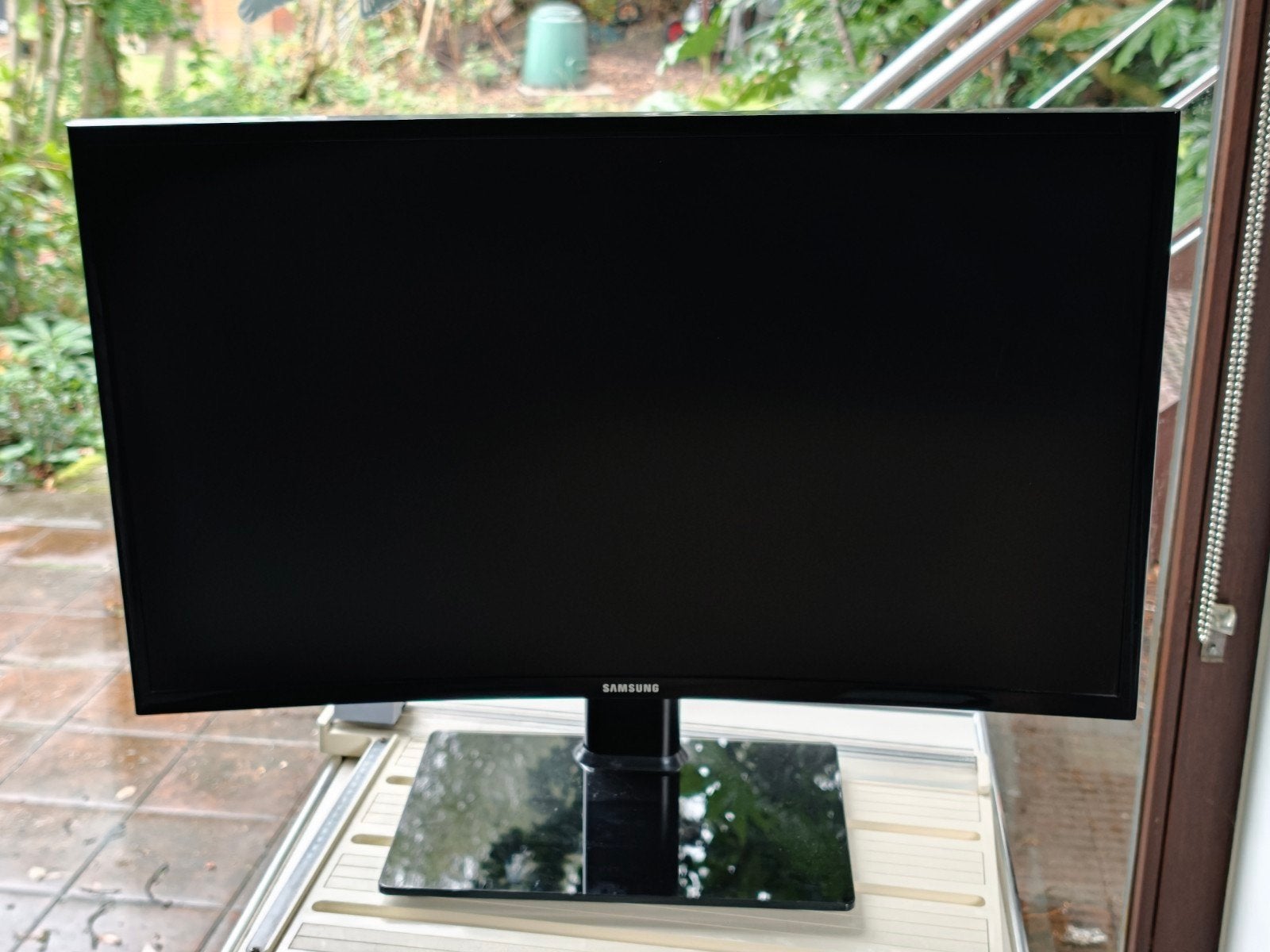 Samsung curved 27inch computer scherm, Computers en Software, Monitoren, Ophalen, HDMI, Zo goed als nieuw, Samsung