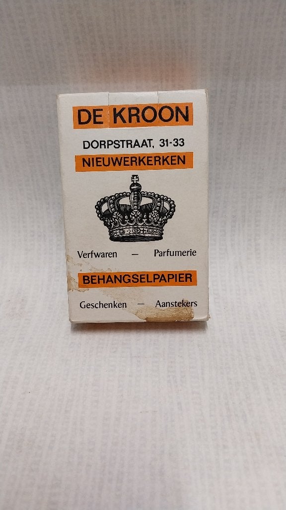 Boek speelkaarten De Kroon Nieuwerkerken Aalst, Verzamelen, Speelkaarten, Jokers en Kwartetten, Ophalen of Verzenden, Gebruikt