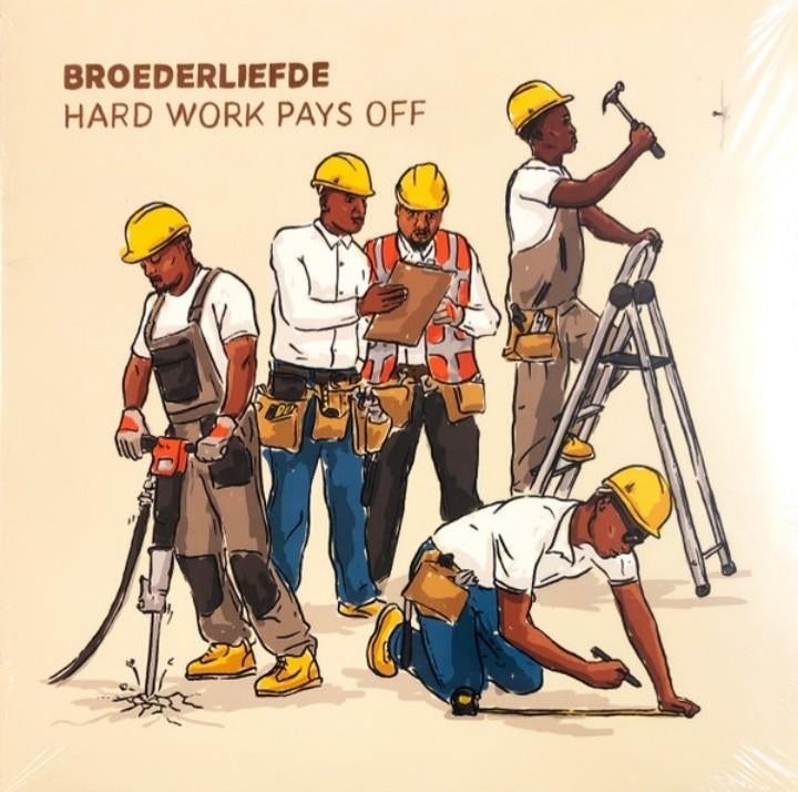 Broederliefde : Hard Work Pays Off  Nieuw!, Cd's en Dvd's, Vinyl | Overige Vinyl, Gatefold hoes, 2020 tot heden, Ophalen of Verzenden