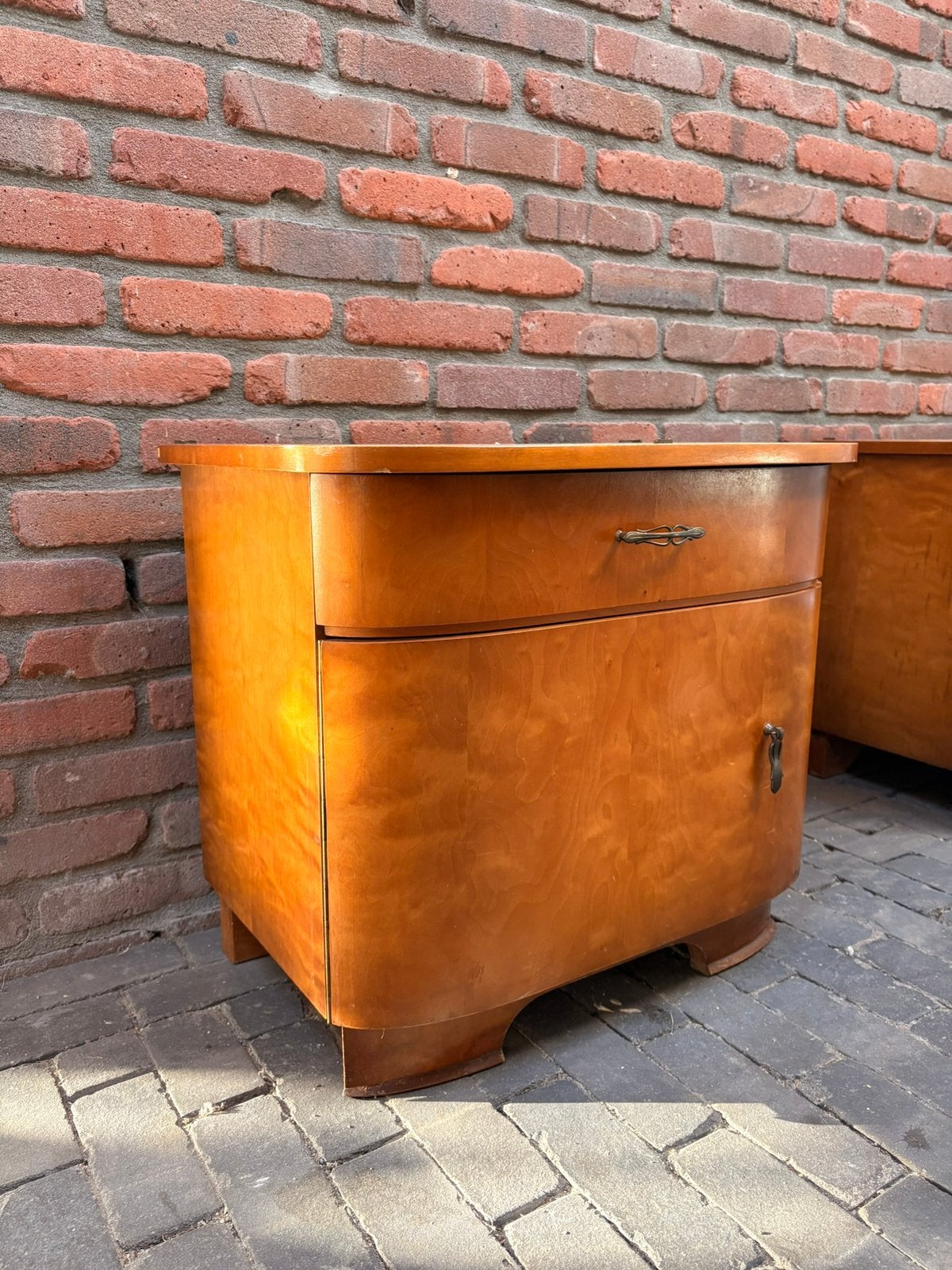 2 vintage nachtkastjes, Huis en Inrichting, Ophalen