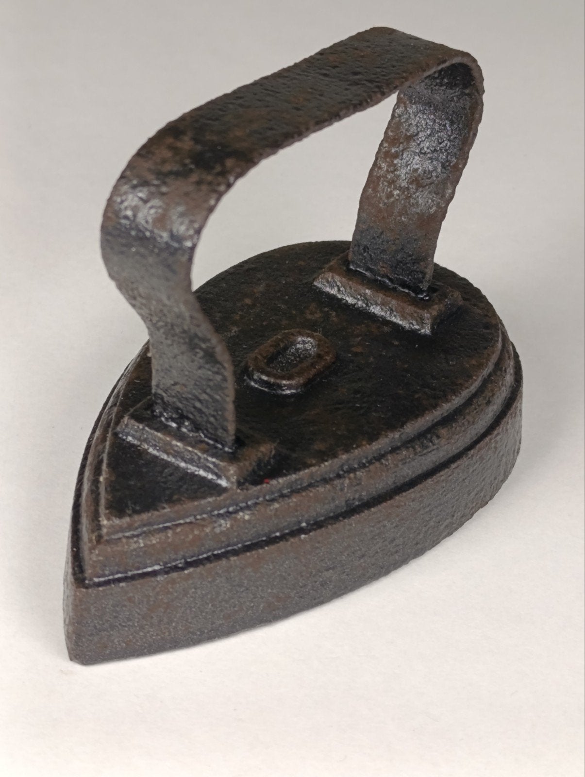 Petit verrou de poêle en fonte antique (10 cm), Enlèvement ou Envoi