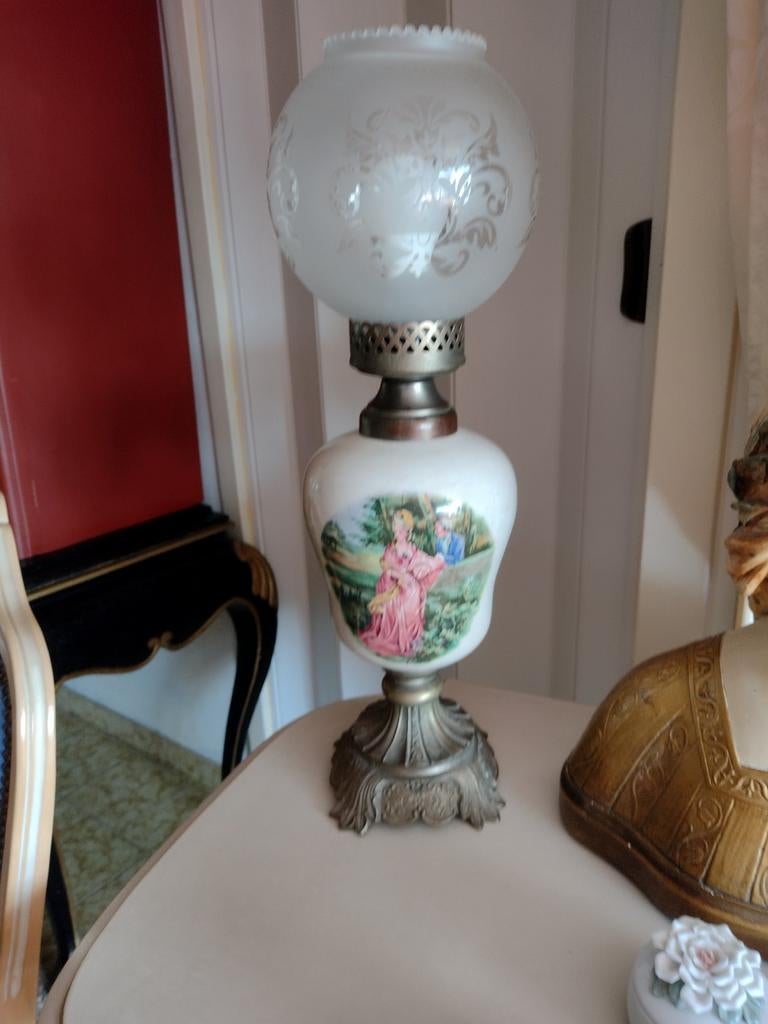 Oude lamp, Antiek en Kunst, Antiek | Verlichting, Ophalen