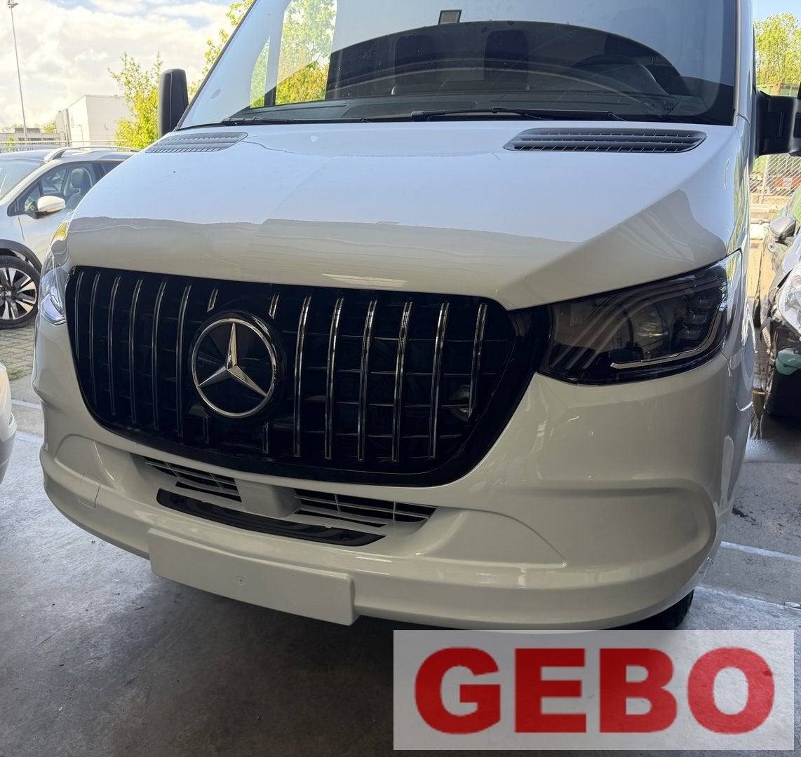 Mercedes sprinter w907  2018+ voorkop voor kop motorkap bump, -, Voor, Nieuw, Ophalen of Verzenden