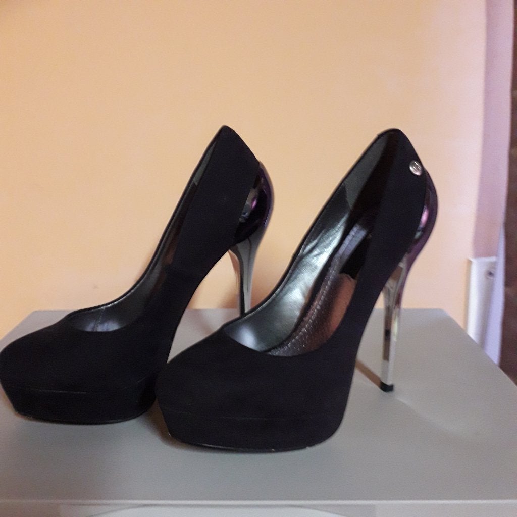 pumps 37, Pumps, Verzenden, Zwart, Zo goed als nieuw