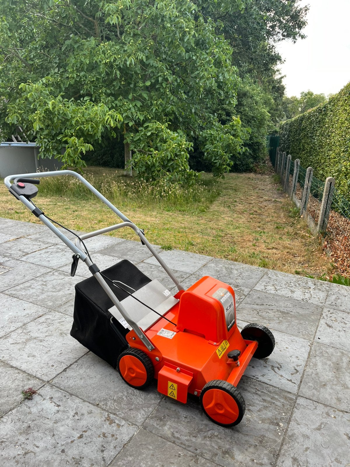 Dormak SC38E verticuteermachine 220V, Ophalen, Nieuw, Elektrisch