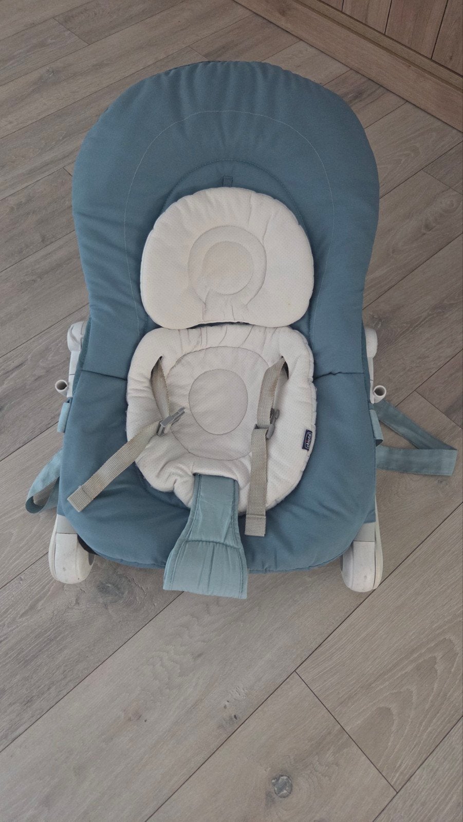 chicco hoopla te koop, Enfants & Bébés, Relax bébé, Avec ceinture(s), Utilisé, Chaise rebondissante, Enlèvement