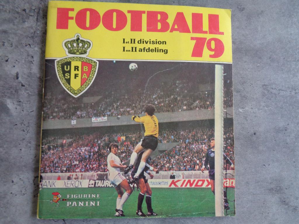 PANINI STICKER ALBUM FOOTBALL 79 ANNO 1979 voetbal plaatjes, Ophalen of Verzenden, Sticker
