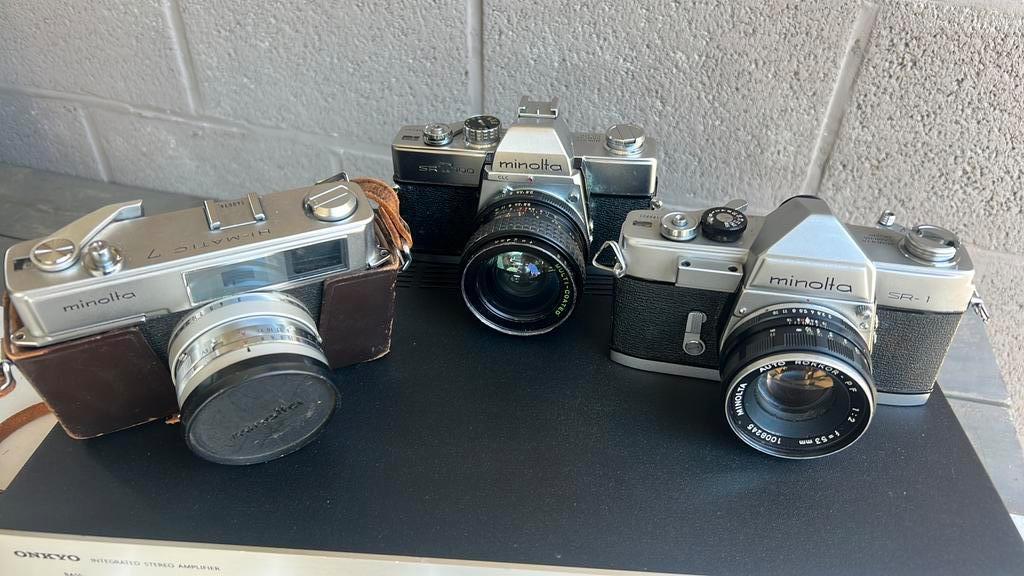 Minolta zenit olympus canon yashica chinonprak, Ophalen, Zo goed als nieuw, Canon