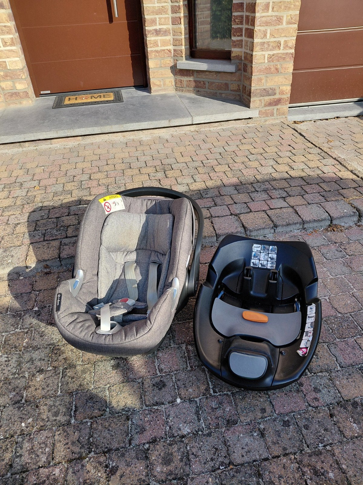 Autostoel groep 0 Cybex + isofix, Ophalen, Isofix