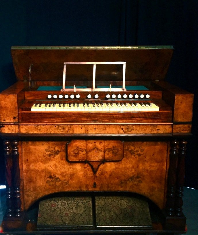 Alexandre Harmonium met Percussion / Gerestaureerd, Muziek en Instrumenten, Ophalen, Zo goed als nieuw, Harmonium