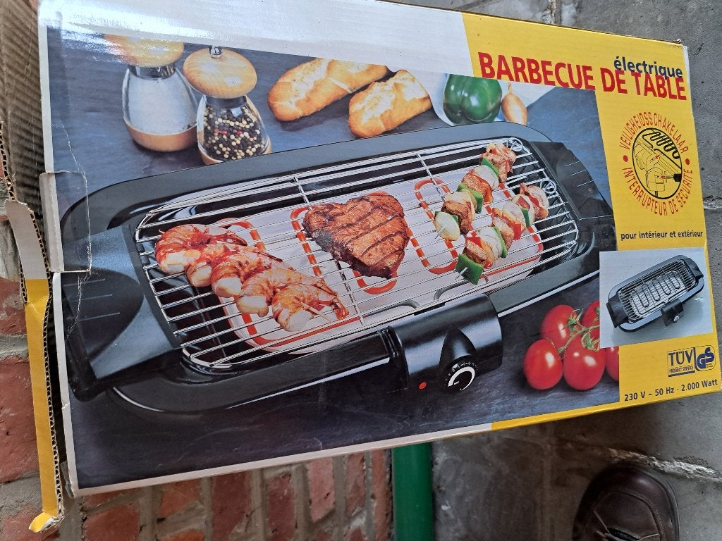 Barbecue - tafelmodel, Enlèvement, Comme neuf, Zie foto