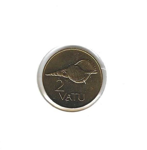 Vanuatu, 2 Vatu 2002., Postzegels en Munten, Munten | Oceanië, Ophalen of Verzenden, Losse munt