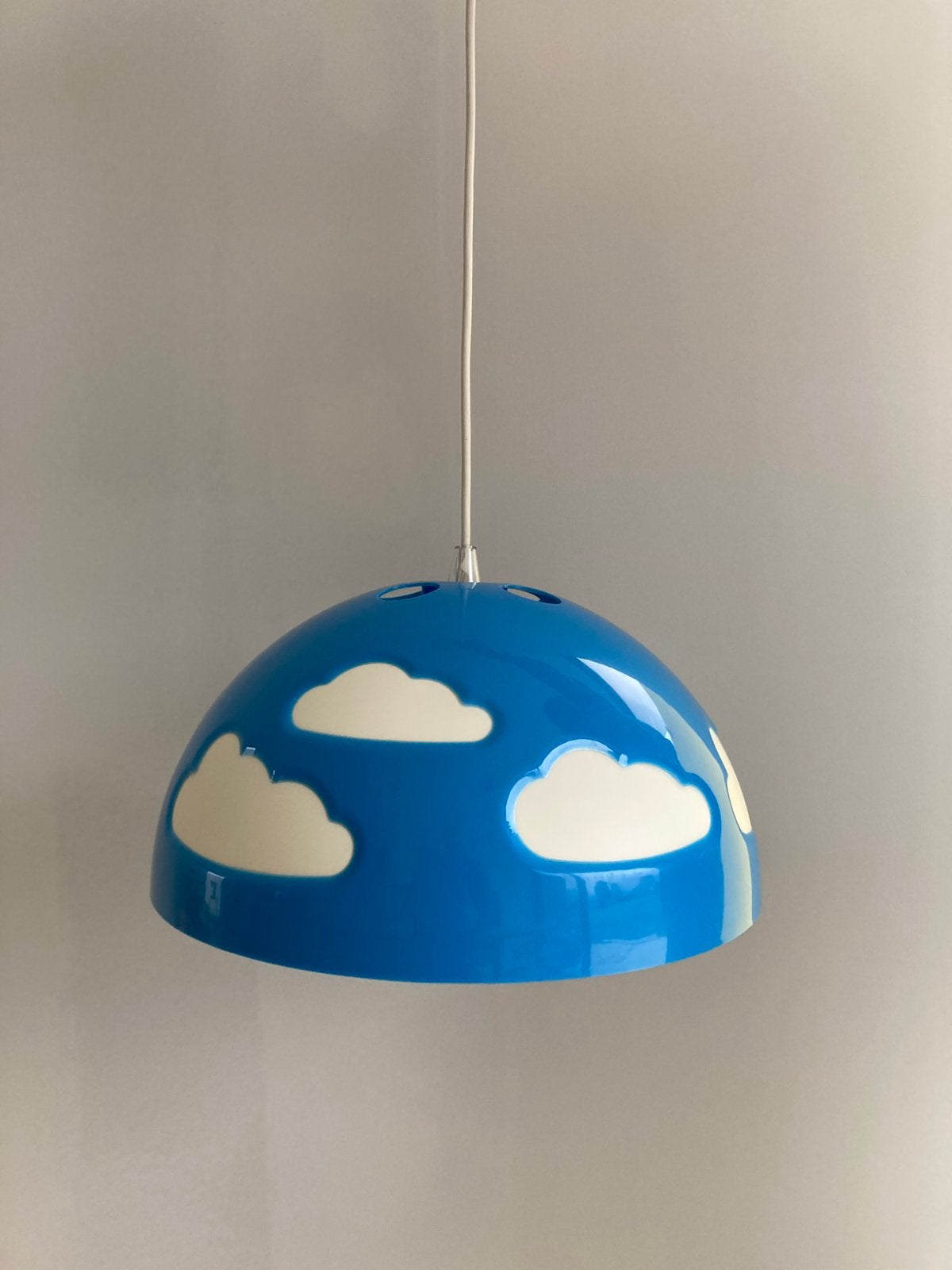 IKEA Skojig wolkenlamp blauw, Ophalen, Zo goed als nieuw