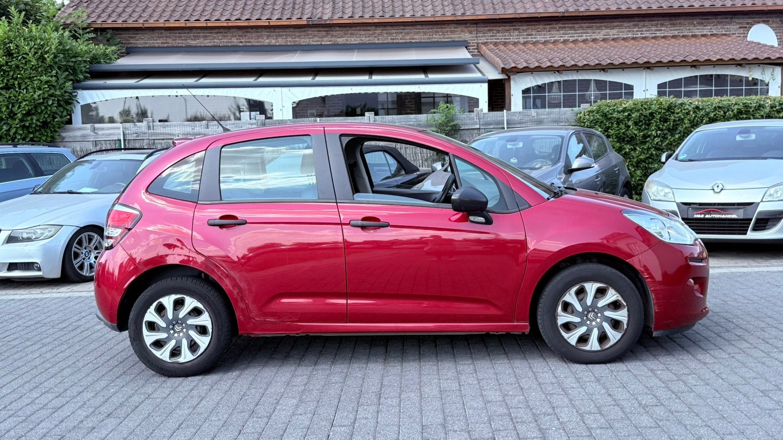 Citroen C3 1.0i benzine * 2014 * 122.000 km *, Autos, Citroën, Rouge, Euro 5, Achat, Entreprise