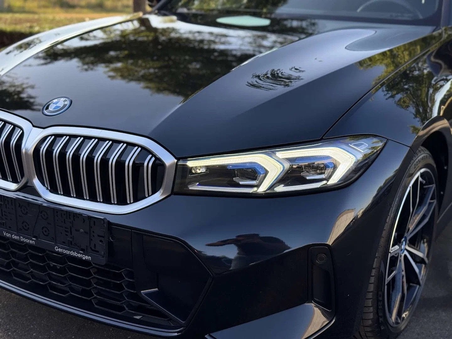BMW 3 Serie 320 e Touring M Sport / PANO / HUD / CAM / BLIND, Autos, Achat, Euro 6, Entreprise, Noir