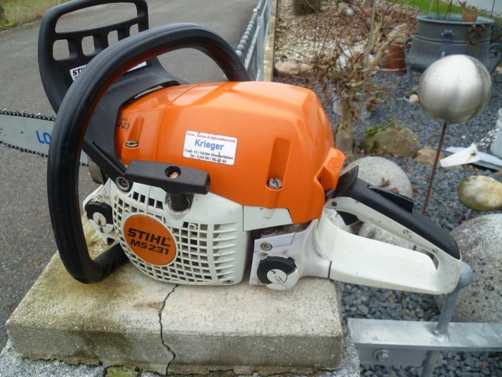STIHL MS 231 C kettingzaag, Neuf, Stihl, Enlèvement ou Envoi, Tronçonneuse