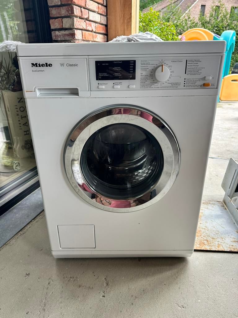Miele wda200wpm, Electroménager, Lave-linge, 1200 à 1600 tours, 6 à 8 kg, Programme lavage à la main, Chargeur frontal
