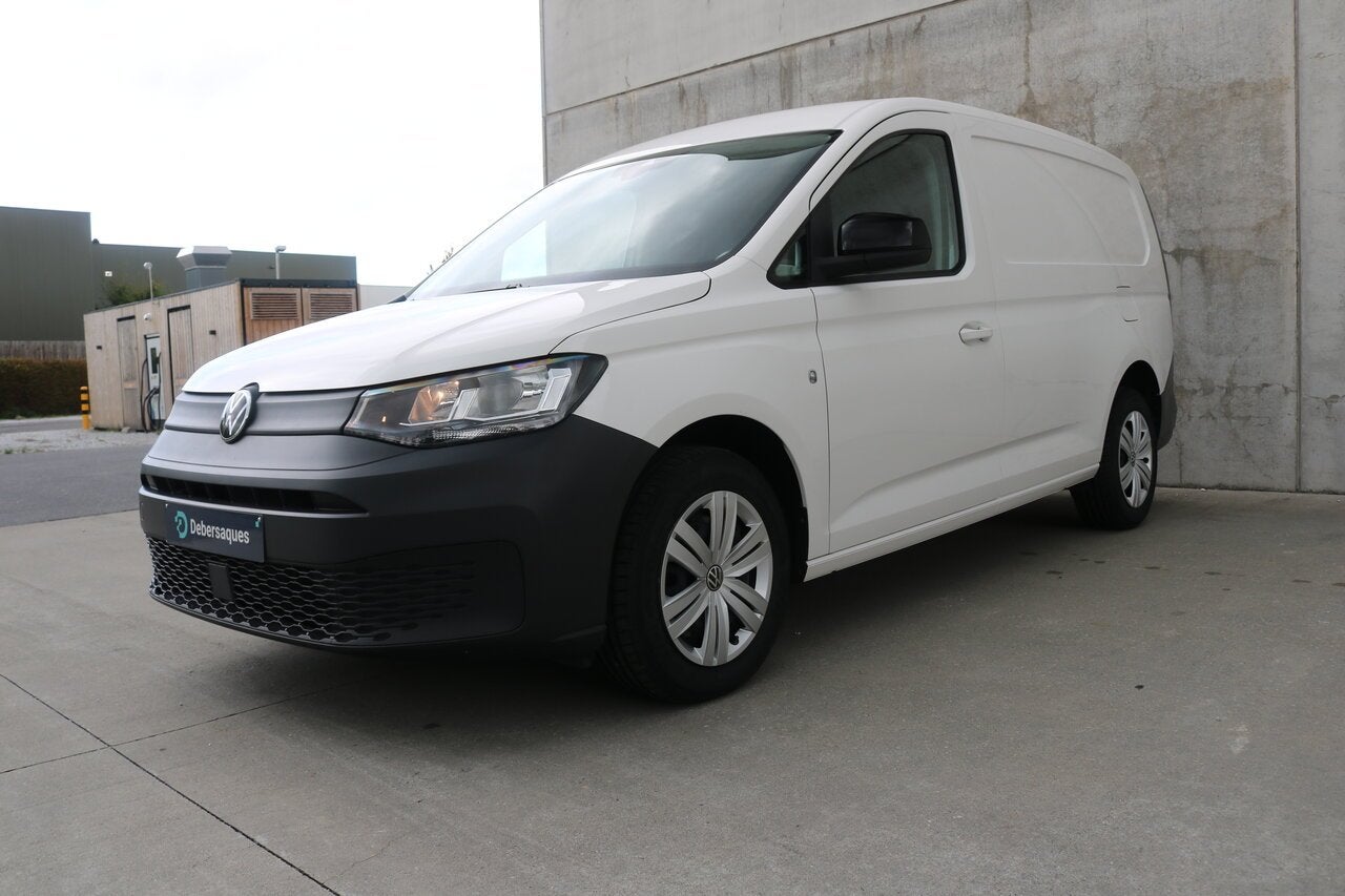 Volkswagen Caddy Maxi 2.0 TDI DSG | 122PK | CRUISE | PDC |, Auto's, Zwart, Wit, Bedrijf, Diesel
