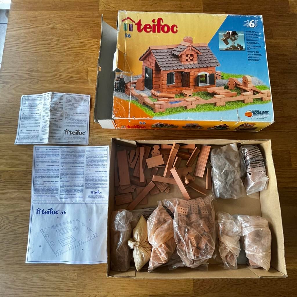 Teifoc 56 Incomplet – pour briques/pièces détachées, Enlèvement ou Envoi, Utilisé, Bricolage