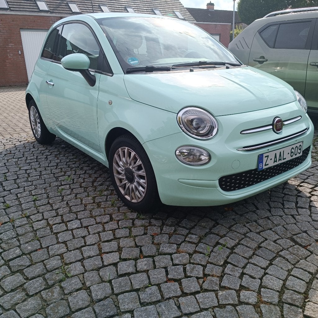 fiat 500,1,2 motor benzine,10/2019,43874km, Auto's, Fiat, Voorwielaandrijving, 4 zetels, Stof, 4 cilinders