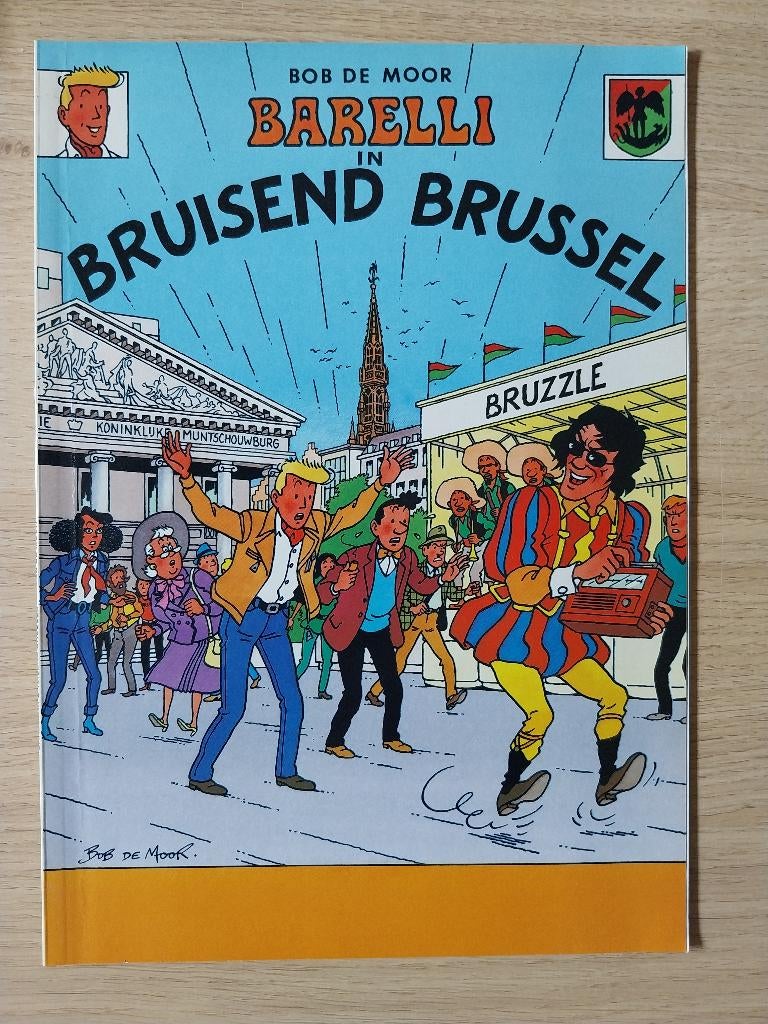 strip Barelli - Bob De Moor, Boeken, Stripverhalen, Eén stripboek, Verzenden, Zo goed als nieuw, Bob De Moor