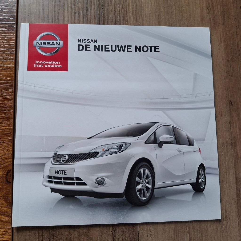NISSAN - De nieuwe NOTE   9/2013, Livres, Autos | Brochures & Magazines, Enlèvement ou Envoi, Neuf, Nissan