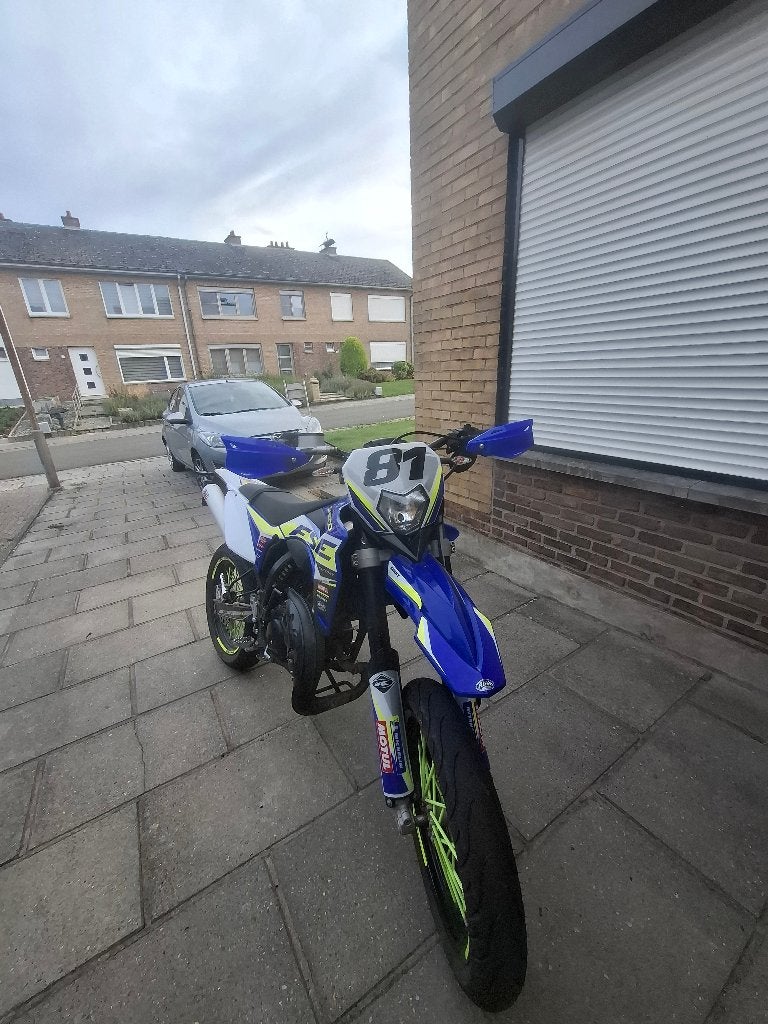 TE RUIL sherco sm rs 50, Overige merken, 6 versnellingen, Zo goed als nieuw, 49 cc