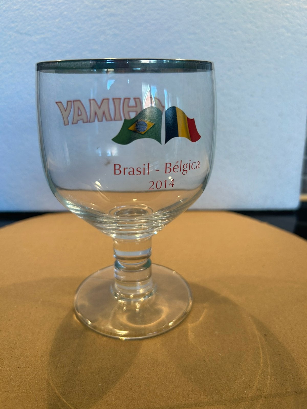 Verre collection Chimay Brasil-Belgica 2014, Collections, Enlèvement ou Envoi, Comme neuf