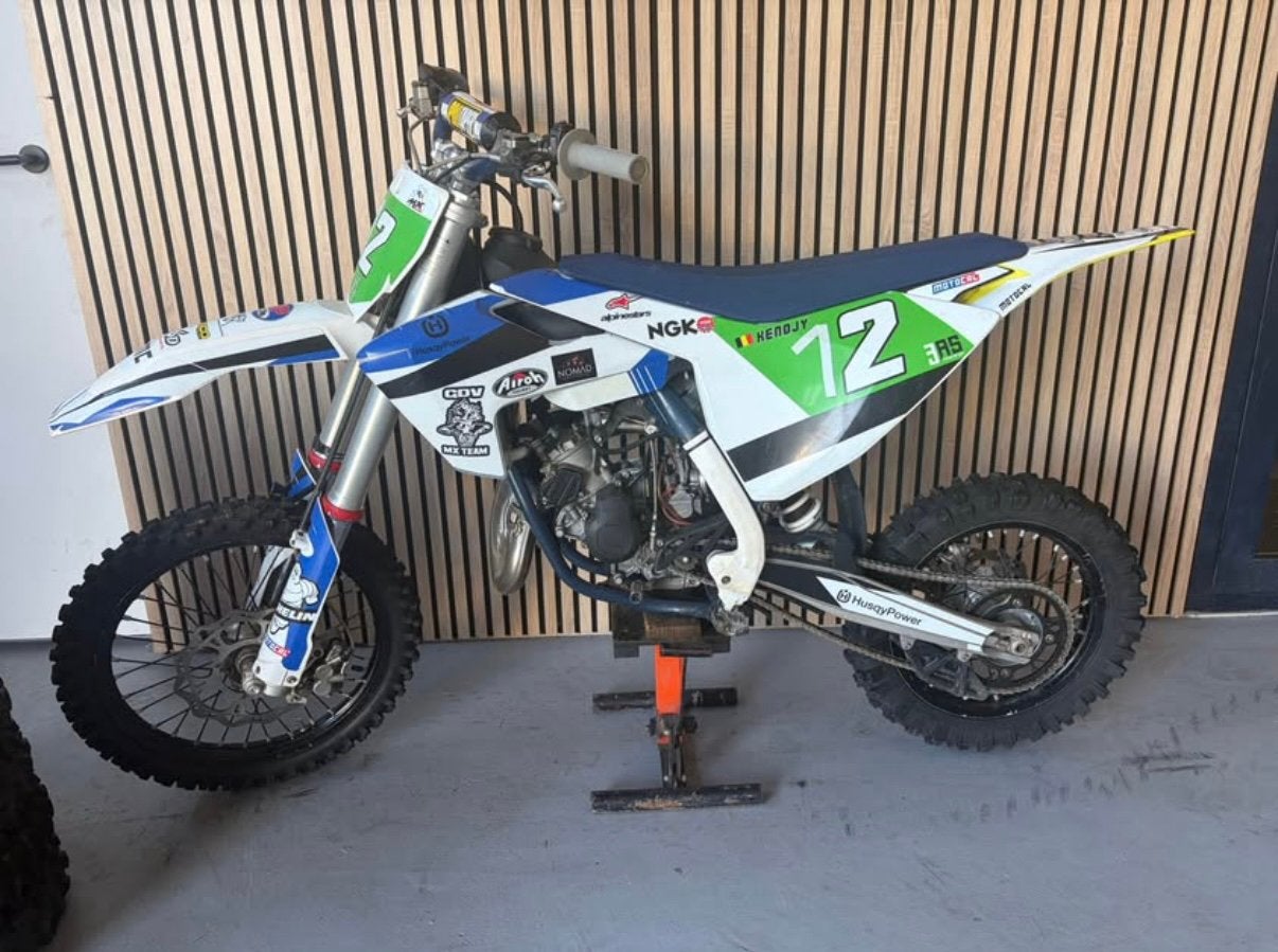 Husqvarna Tc85 tc 85 2023 56 uur gelopen, Fietsen en Brommers, Ophalen, 85 cc, Zo goed als nieuw, Schijfrem