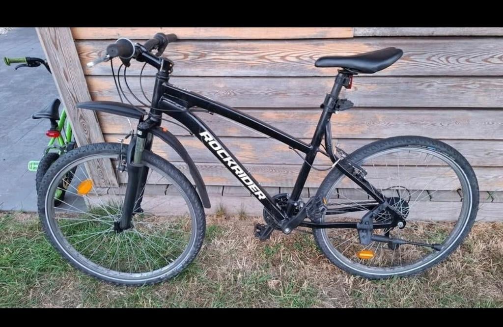 VTT ROCKRIDER ST 50 NOIR 26' cadre M, Vélos & Vélomoteurs, Enlèvement