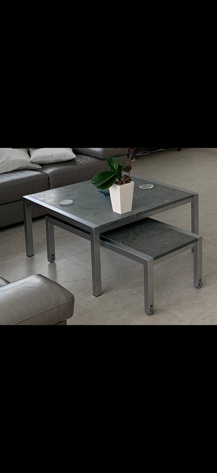Salon tafel uit 2 delen, Ophalen, Zo goed als nieuw