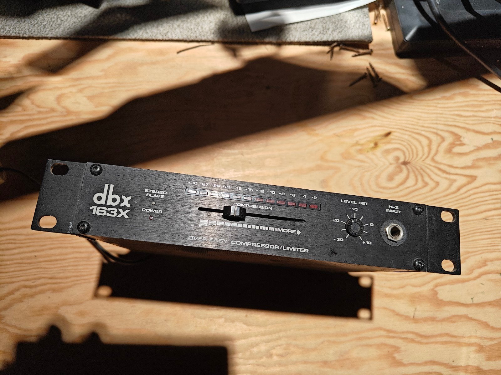 DBX 163X overeasy compressor, Muziek en Instrumenten, Ophalen, Gebruikt, Compressor