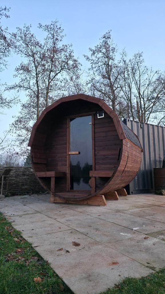 2,5M Barrel Sauna Gratis Levering en Plaatsing, Ophalen of Verzenden