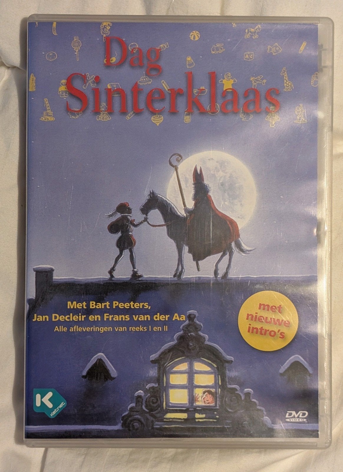 DVD Dag Sinterklaas - reeks 1 en 2 (1994), Serie, Alle leeftijden, Overige soorten, Zo goed als nieuw