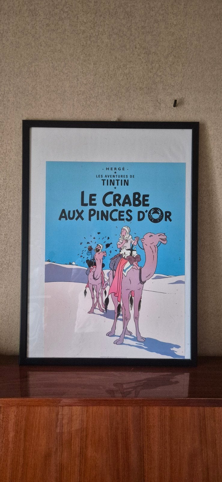 Affiche kuifje, Collections, Posters & Affiches, Enlèvement ou Envoi