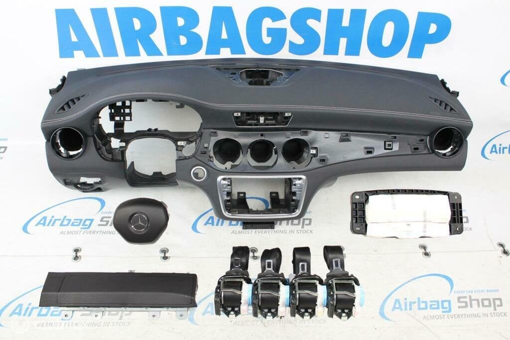Airbag kit Tableau de bord couture Mercedes CLA Klasse C117, Enlèvement ou Envoi, Utilisé